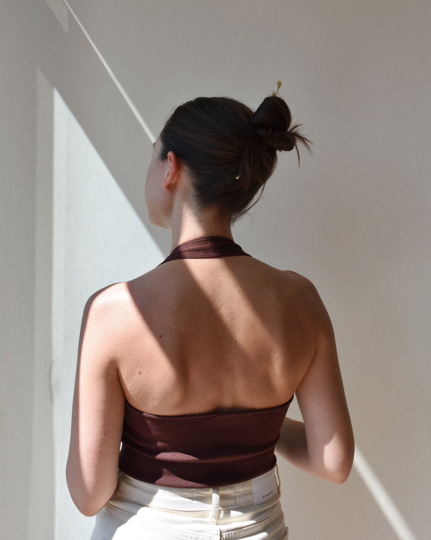 Stick à cheveux en acétate dans les tons neutres