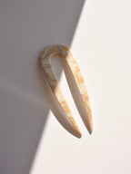 French Hair Pin · Sandstone