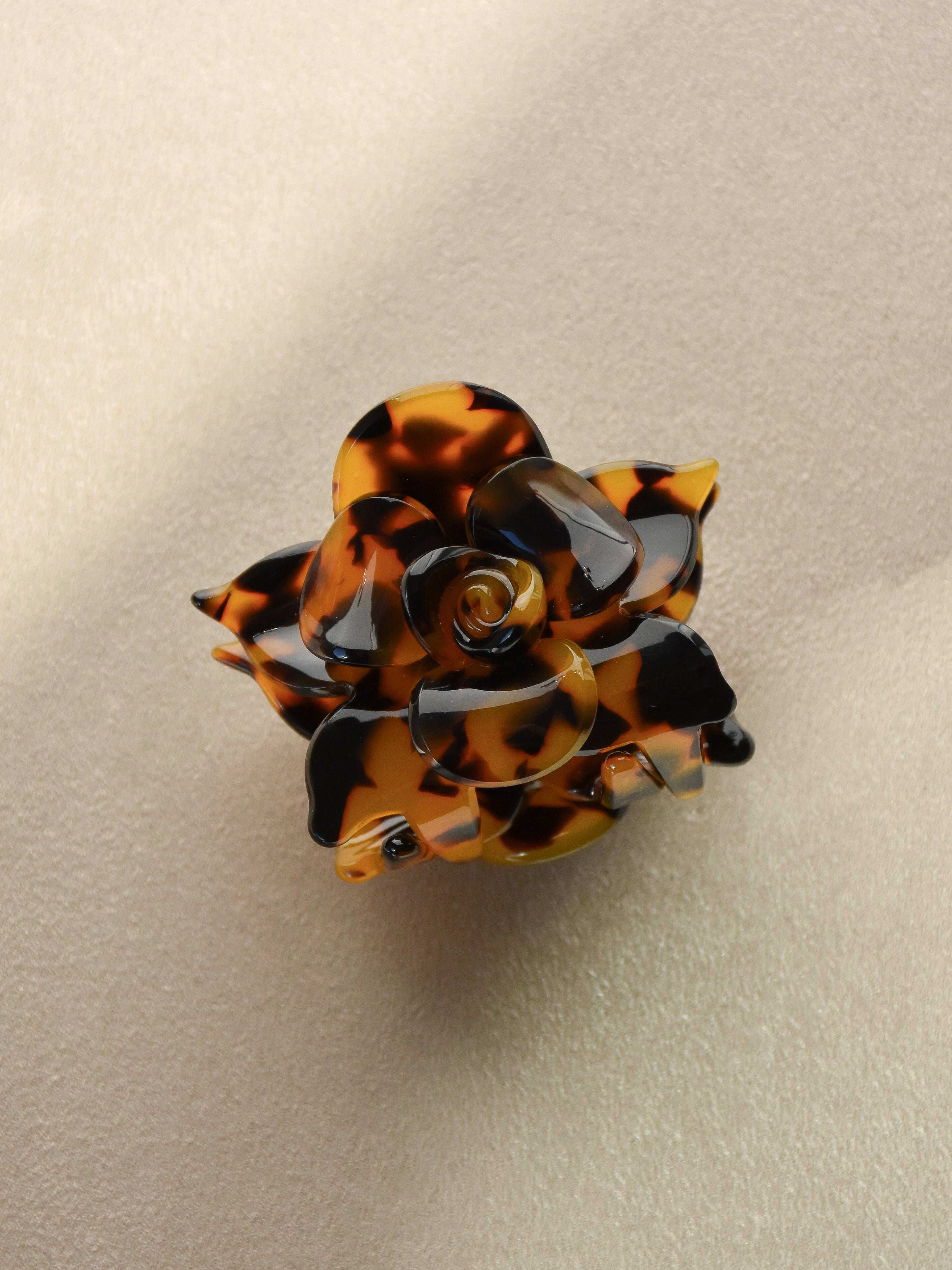 Petite Rose Hair Claw Clip