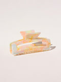 Pinza de Pelo Rectangular en Color Tutti Frutti