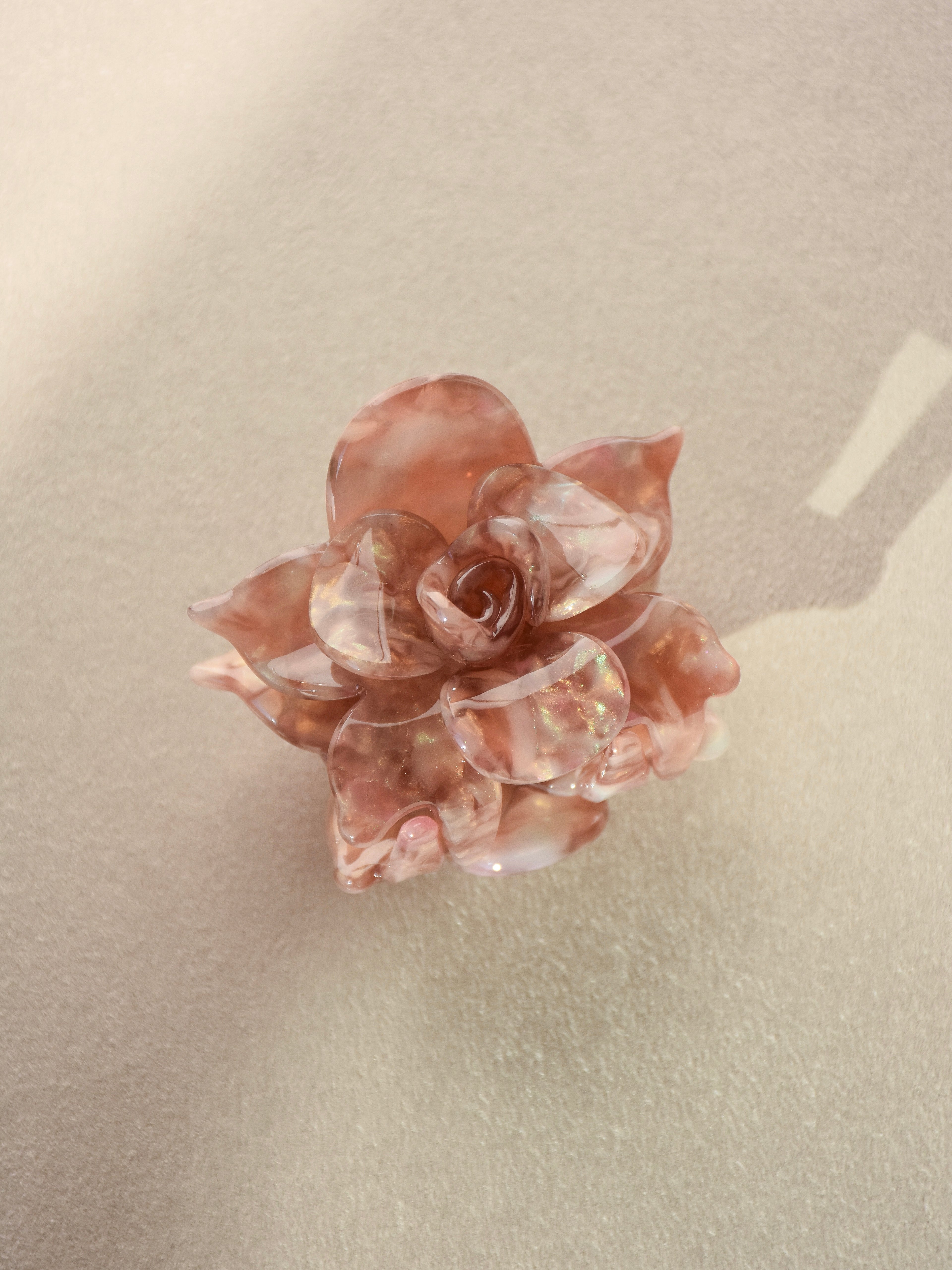 Petite Rose Hair Claw Clip