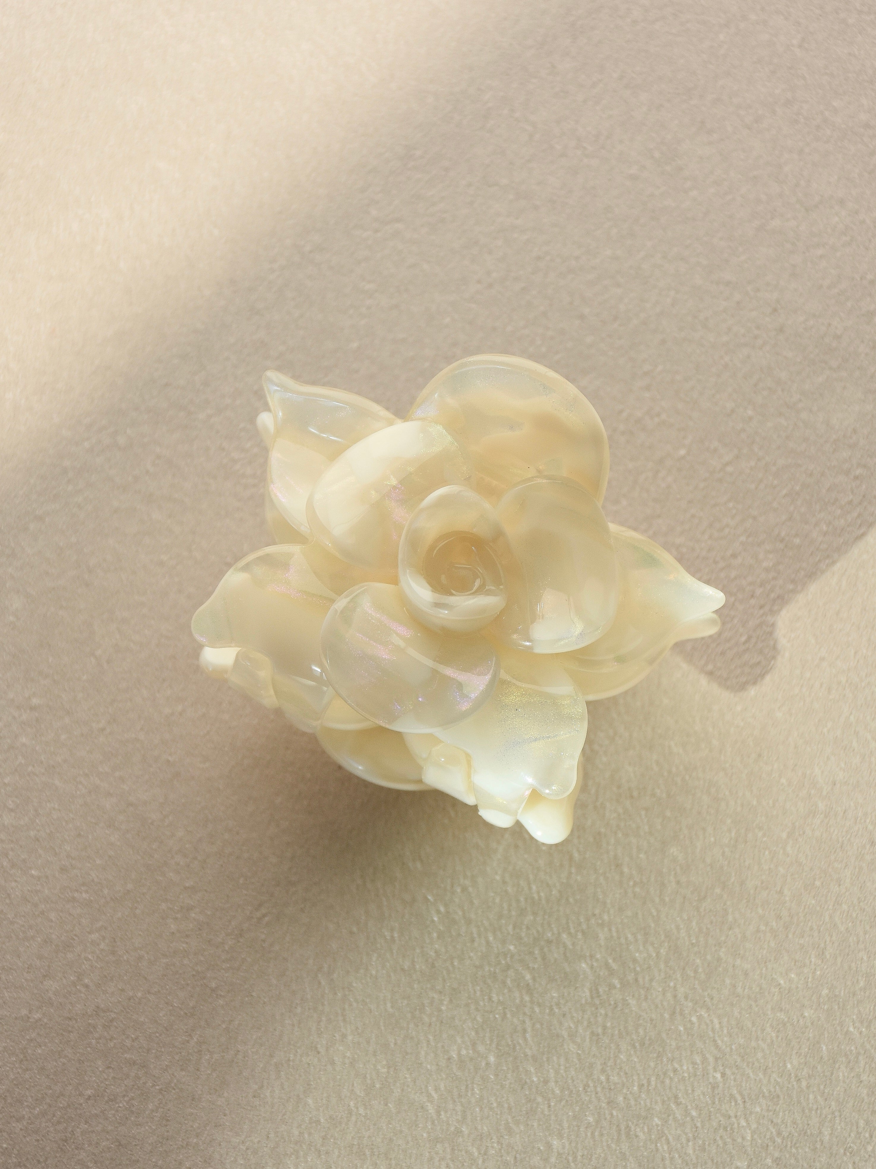 Petite Rose Hair Claw Clip