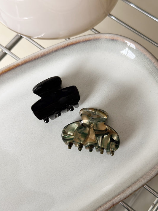 Set of 2 Petite Claw Clips