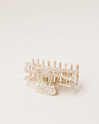 Classic Claw Clip in Pale Pink