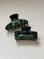 Midi Hair Claw in Emerald