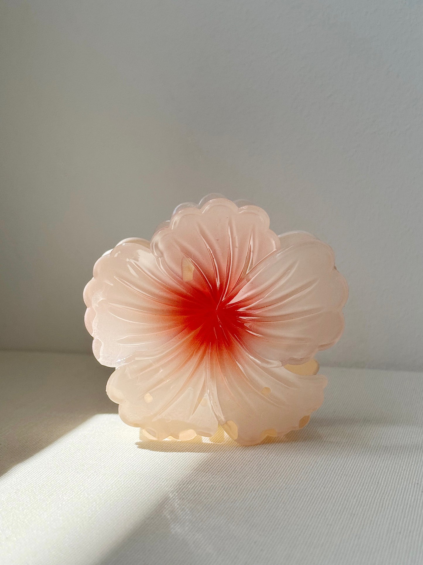 Tropical Flower in Cherry