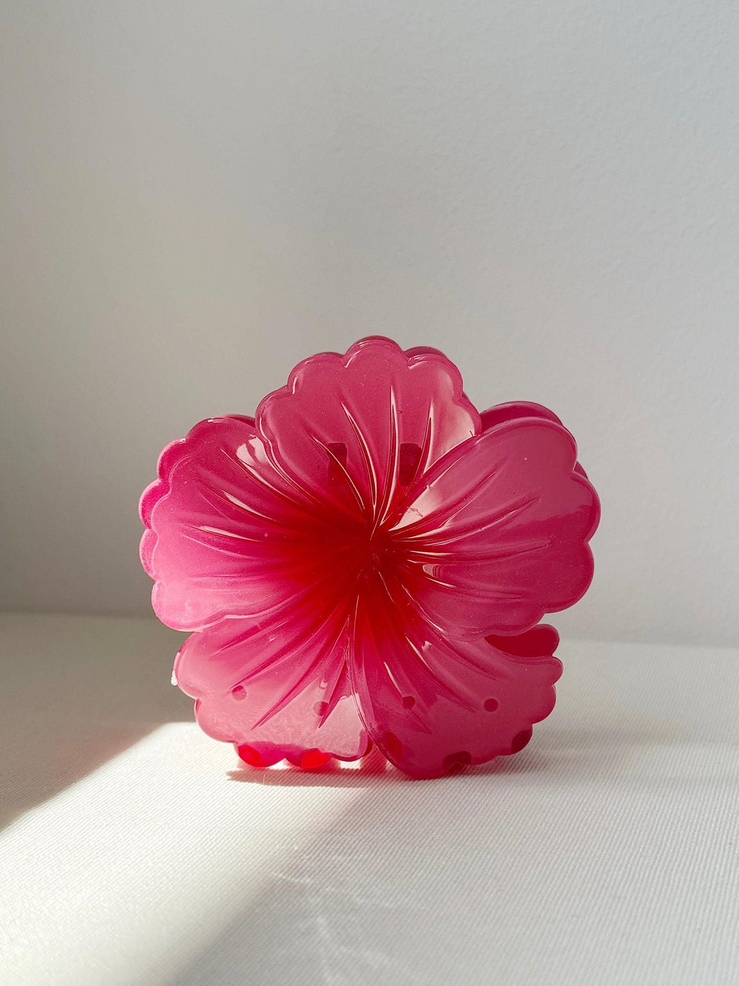 Tropical Flower in Dark Rose