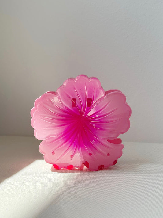 Tropical Flower in Fuchsia