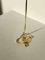 Herringbone chain necklace