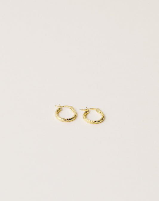 Badossa Nº 2 small hoop earrings