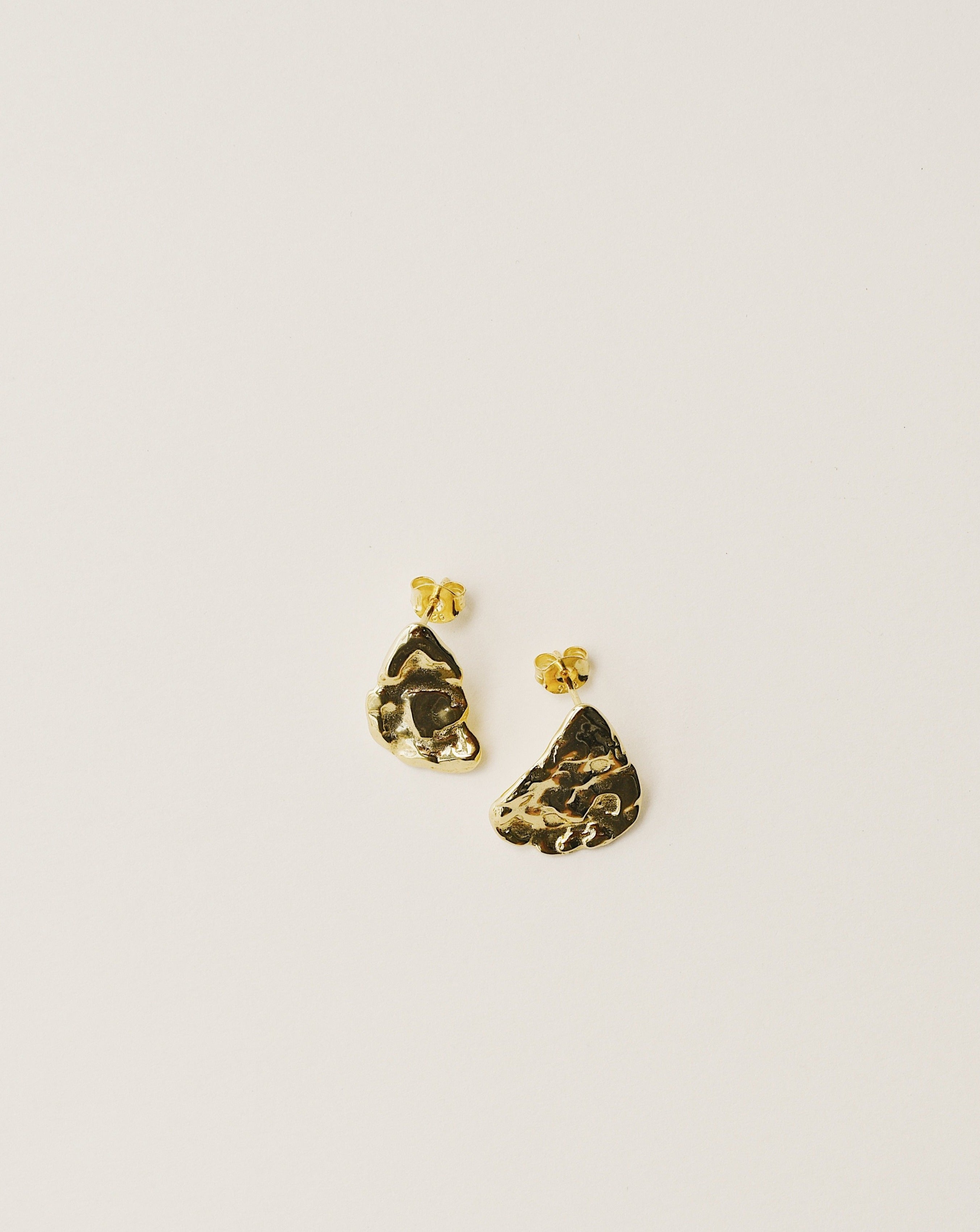 Larrocha Textured Stud Earrings