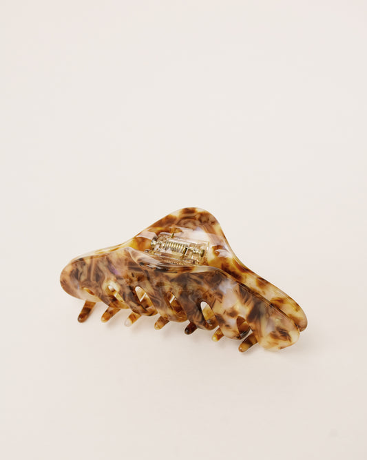 Hair Claw No.2 in Coffee