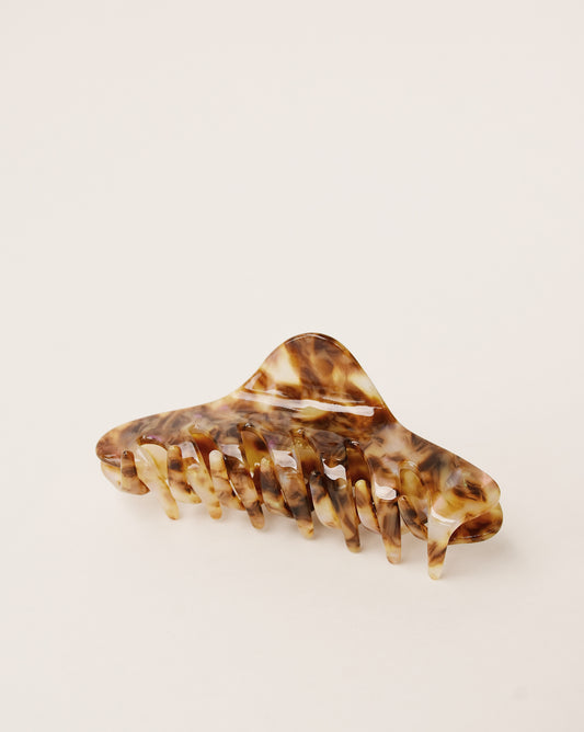 Hair Claw No.2 in Coffee