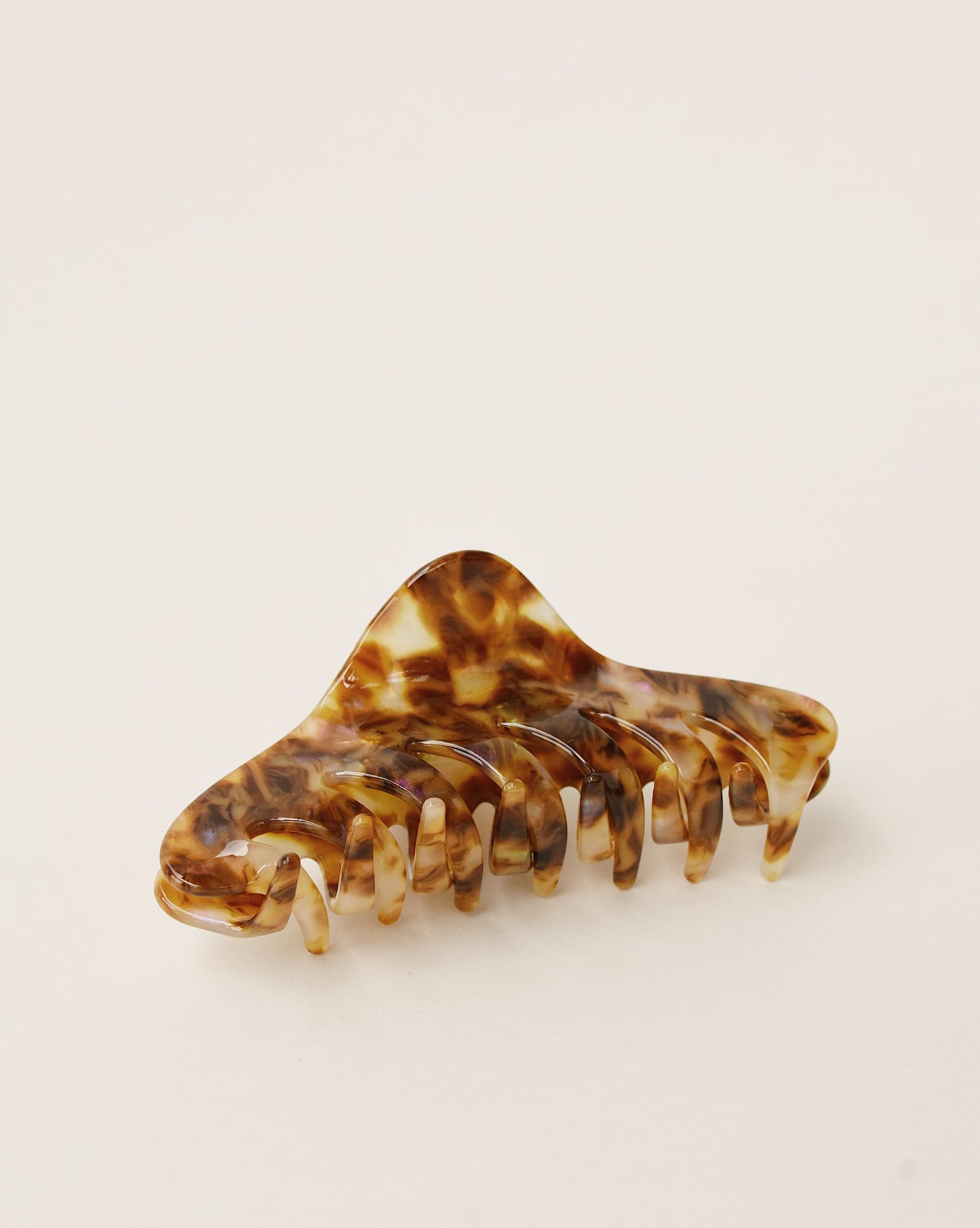 Hair Claw No.2 in Coffee