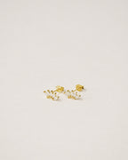 Marquise Crown Stud Earrings
