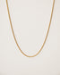 vintage inspired rope chain handcrafted from 925 sterling silver plated in 18k gold. 2020 slow fashion trend.